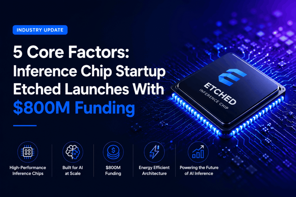 Inference Chip Startup Etched Launches With $800M Funding: 5 Things to Know