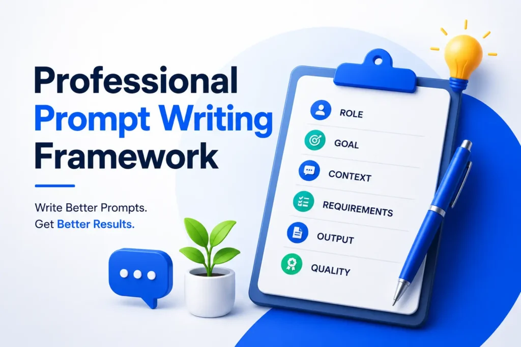 Professional Prompt Writing Framework
