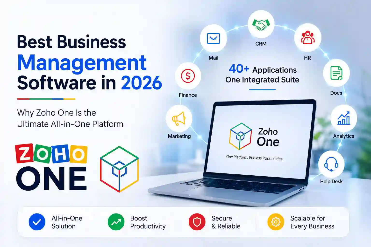 Best Business Management Software in 2026: Why Zoho One Is #1