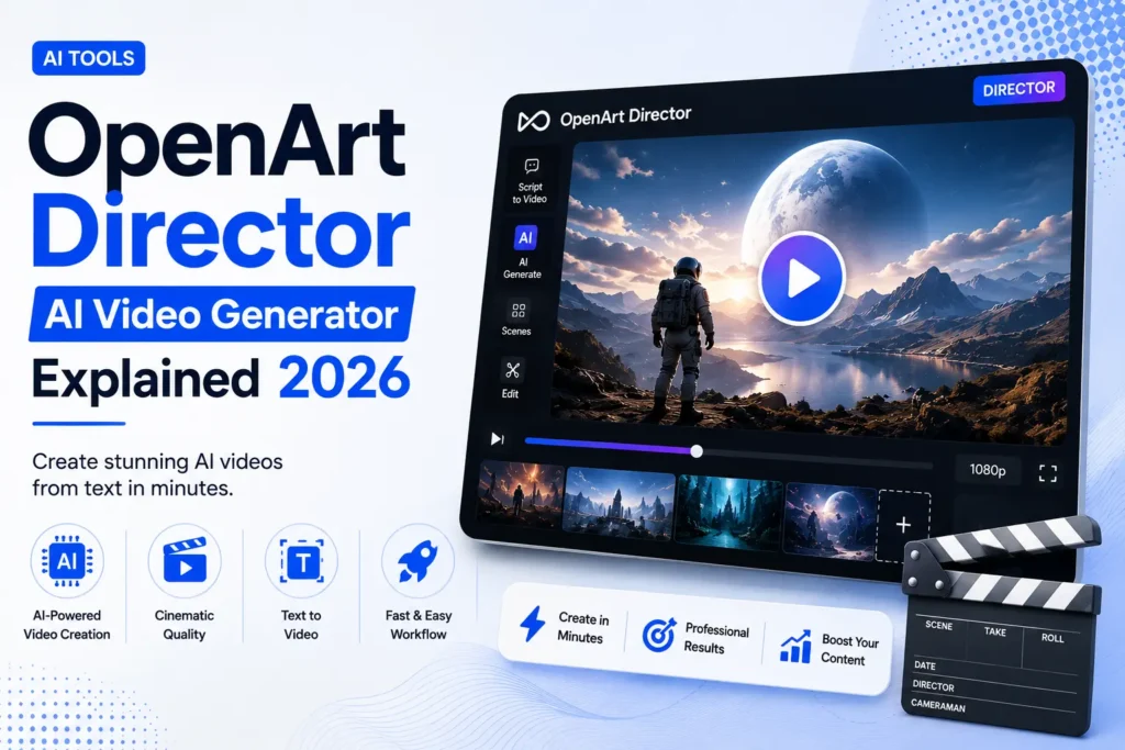 OpenArt Director AI Video Generator: Create Cinematic Videos with AI | Ishan Sharma Explained