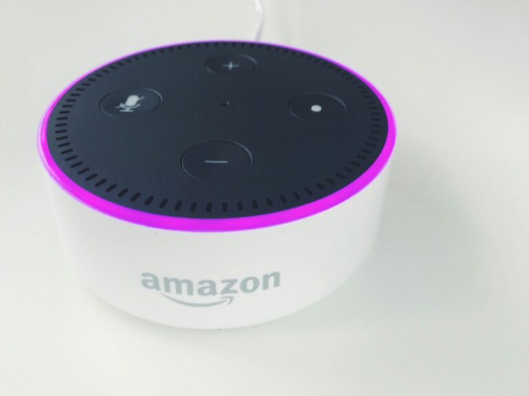Amazon Alexa smart speaker representing Alexa+ AI assistant in India